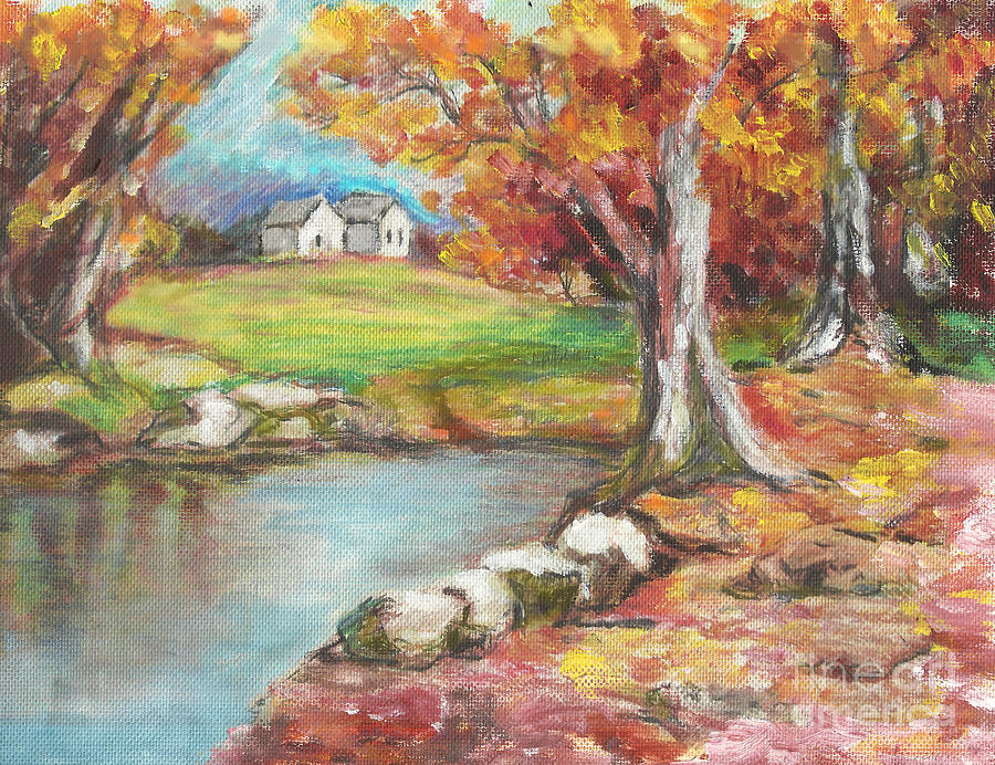 900x692 Oil Pastel Painting By Lyn Vic - Oil Pastel Painting