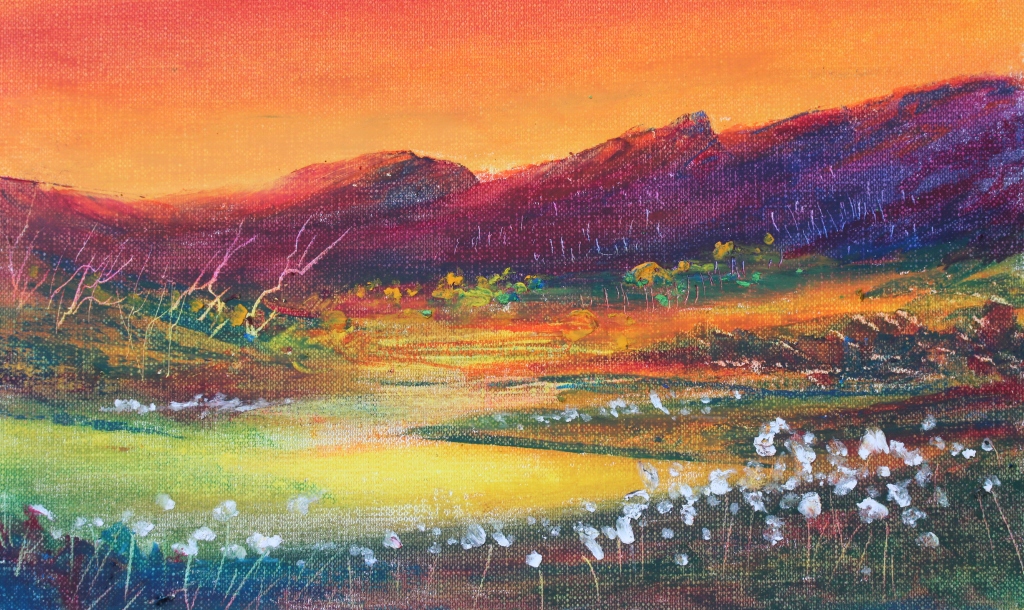 1024x610 Oil Pastel Painting Evantart - Oil Pastel Painting