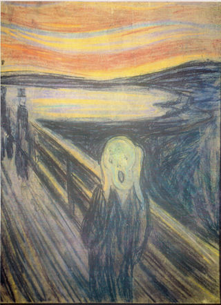 320x442 The Creation Of The The Scream By Munch Psychology Today - Oil Pastel Painting Gallery