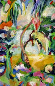 191x300 Oil Pastel - Oil Pastel Painting On Canvas