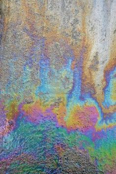 236x354 Detail Shot, Oil Spill Paintings By Frank Ammerlaan Art - Oil Spill Painting