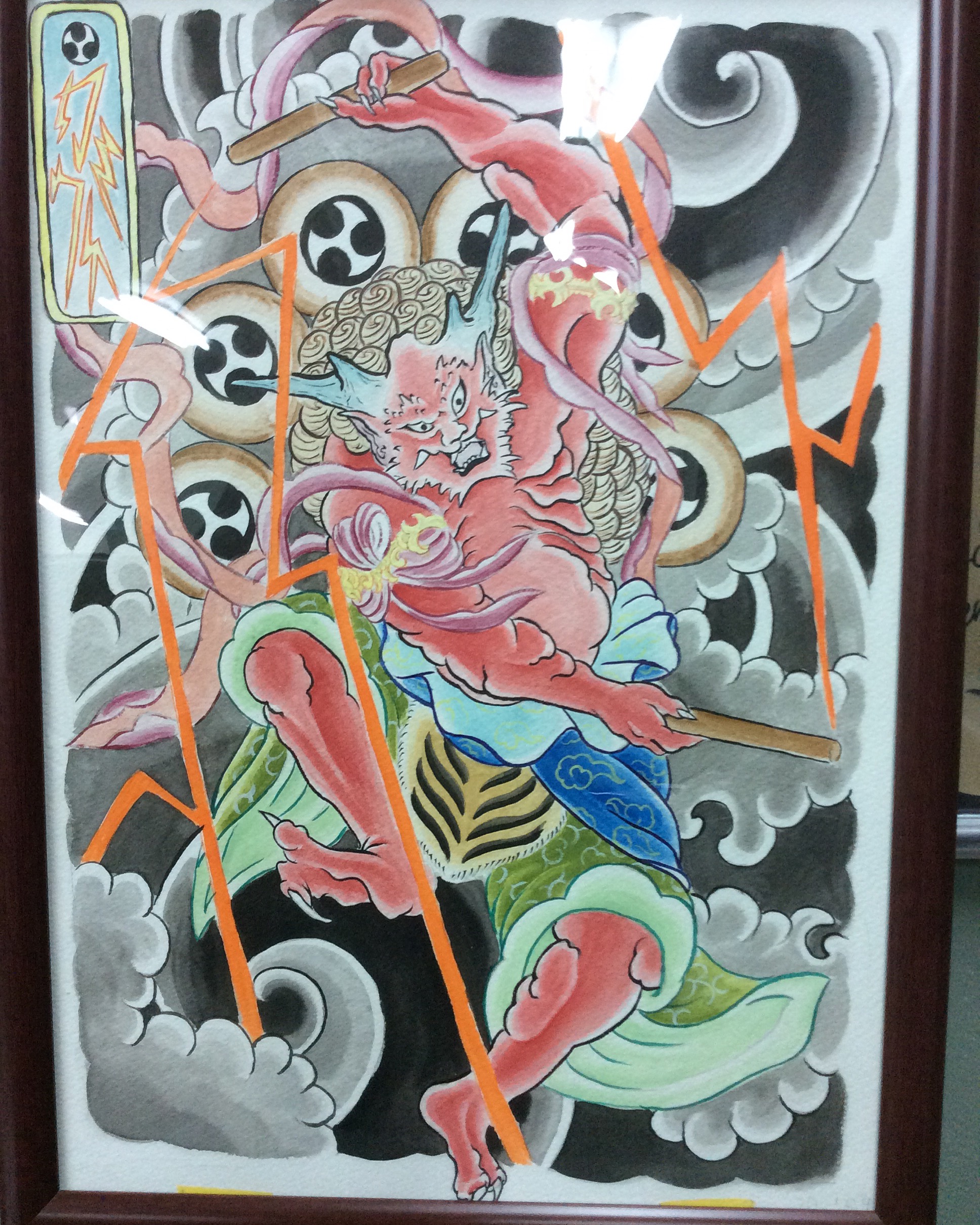 1936x2419 Painting Bogeyman Tattoo - Okinawa Painting