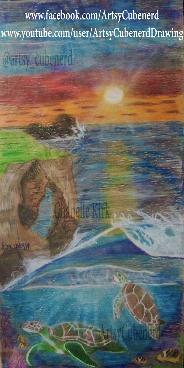 632x1263 Wood Art - Okinawa Painting