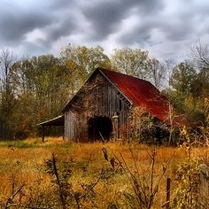 Old Barn Painting at PaintingValley.com | Explore collection of Old ...