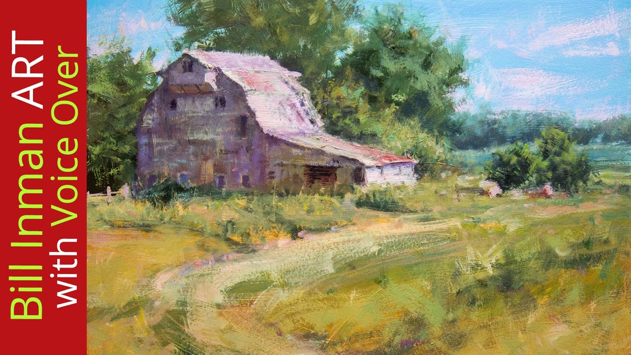1280x720 Paint A Barn - Old Barn Painting