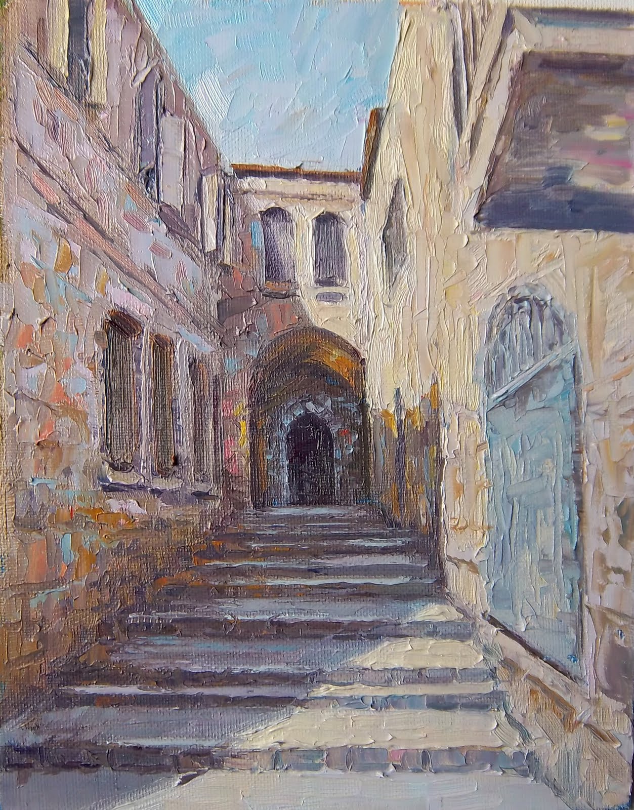 Old City Painting