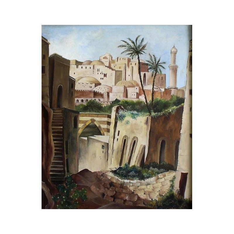 800x800 Menucha Yankelevitch - Old City Painting