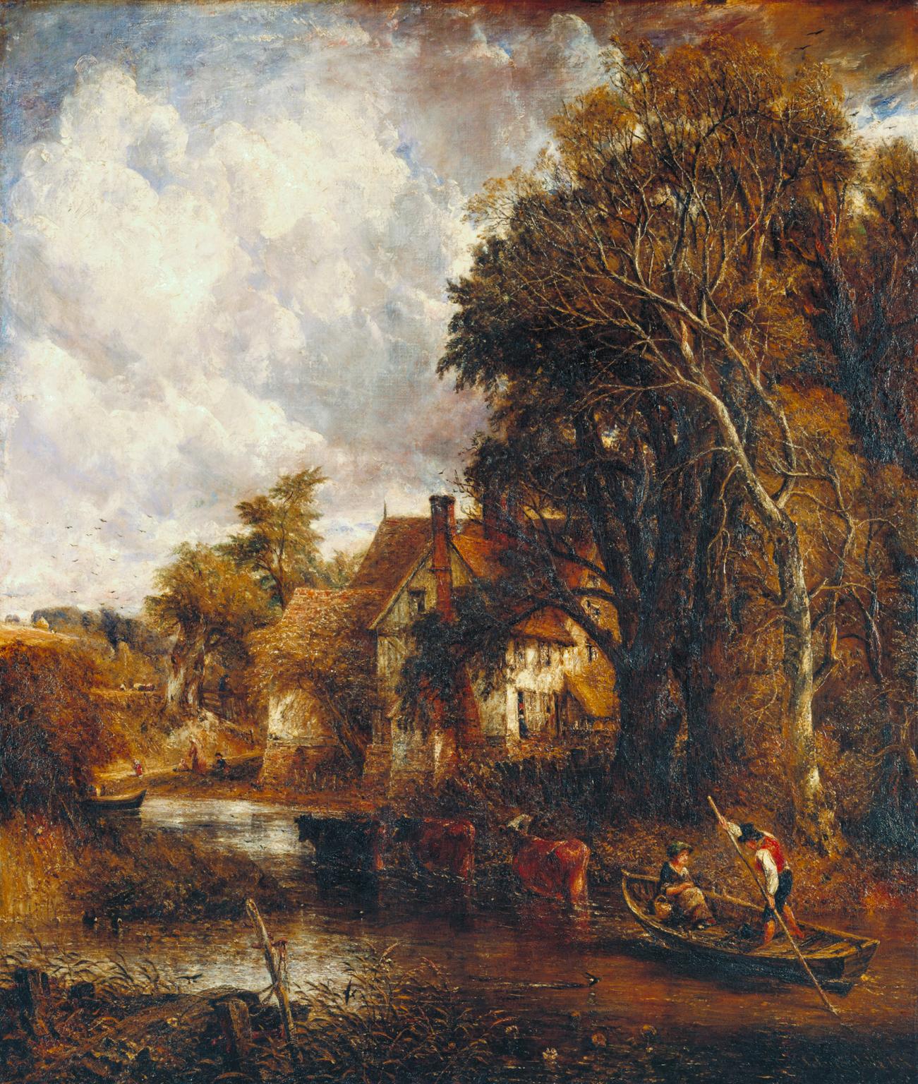 1301x1536 The Valley Farm', John Constable, 1835 Tate - Old Farmer Painting