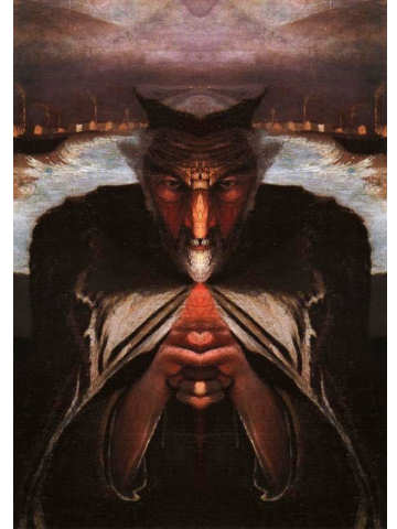 360x480 Old Fisherman Scary Website - Old Fisherman Painting