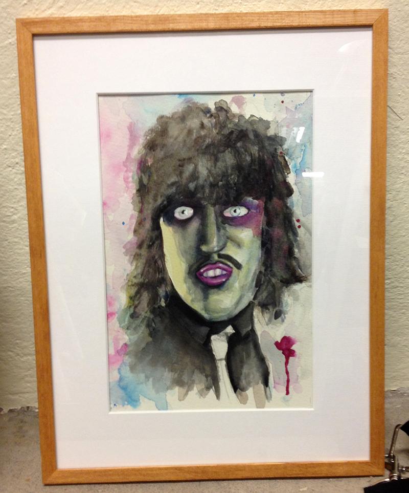 800x963 Old Gregg Watercolor. - Old Gregg Painting