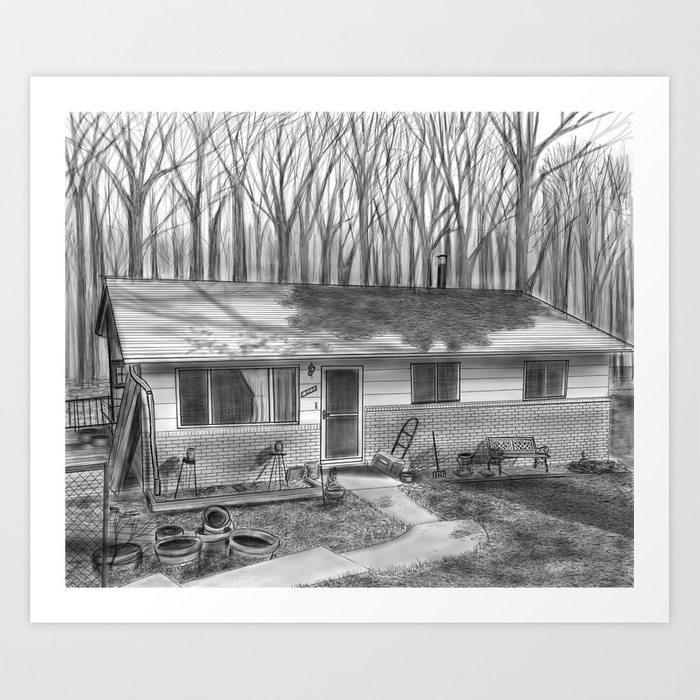 700x700 Old House - Old House Painting