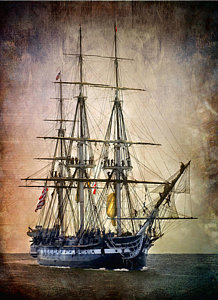 218x300 Uss Constitution Prints Fine Art America - Old Ironsides Painting Value