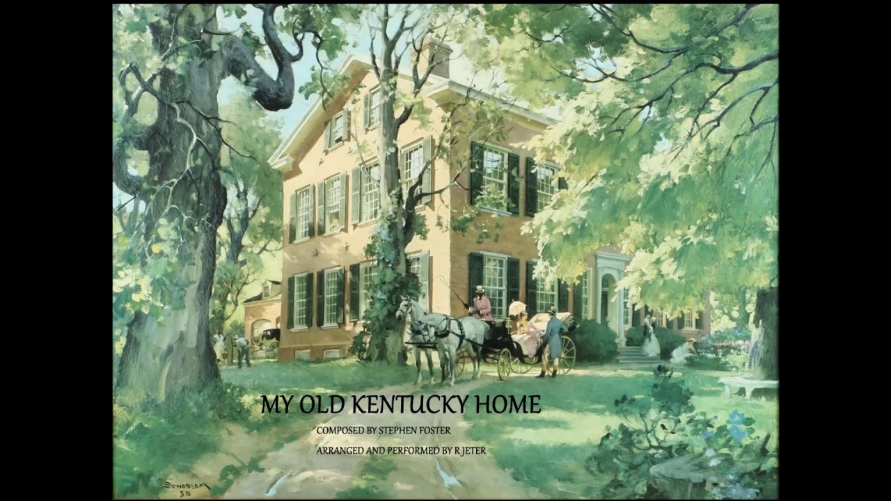 1280x720 My Old Kentucky Home - Old Kentucky Home Painting