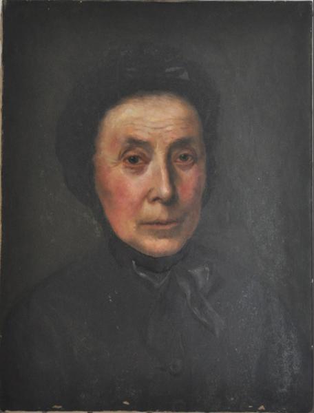 456x600 Painting By Celine Martin Old Lady - Old Lady Painting
