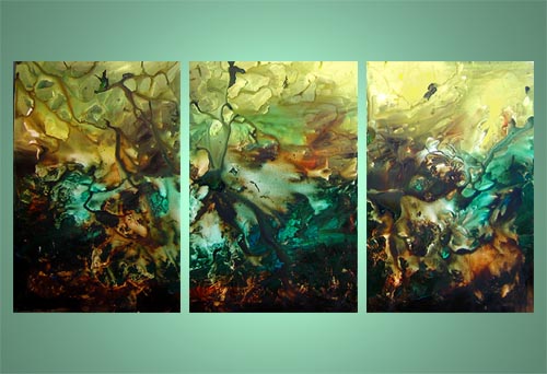 500x342 Painting - Old Man By The Sea Painting