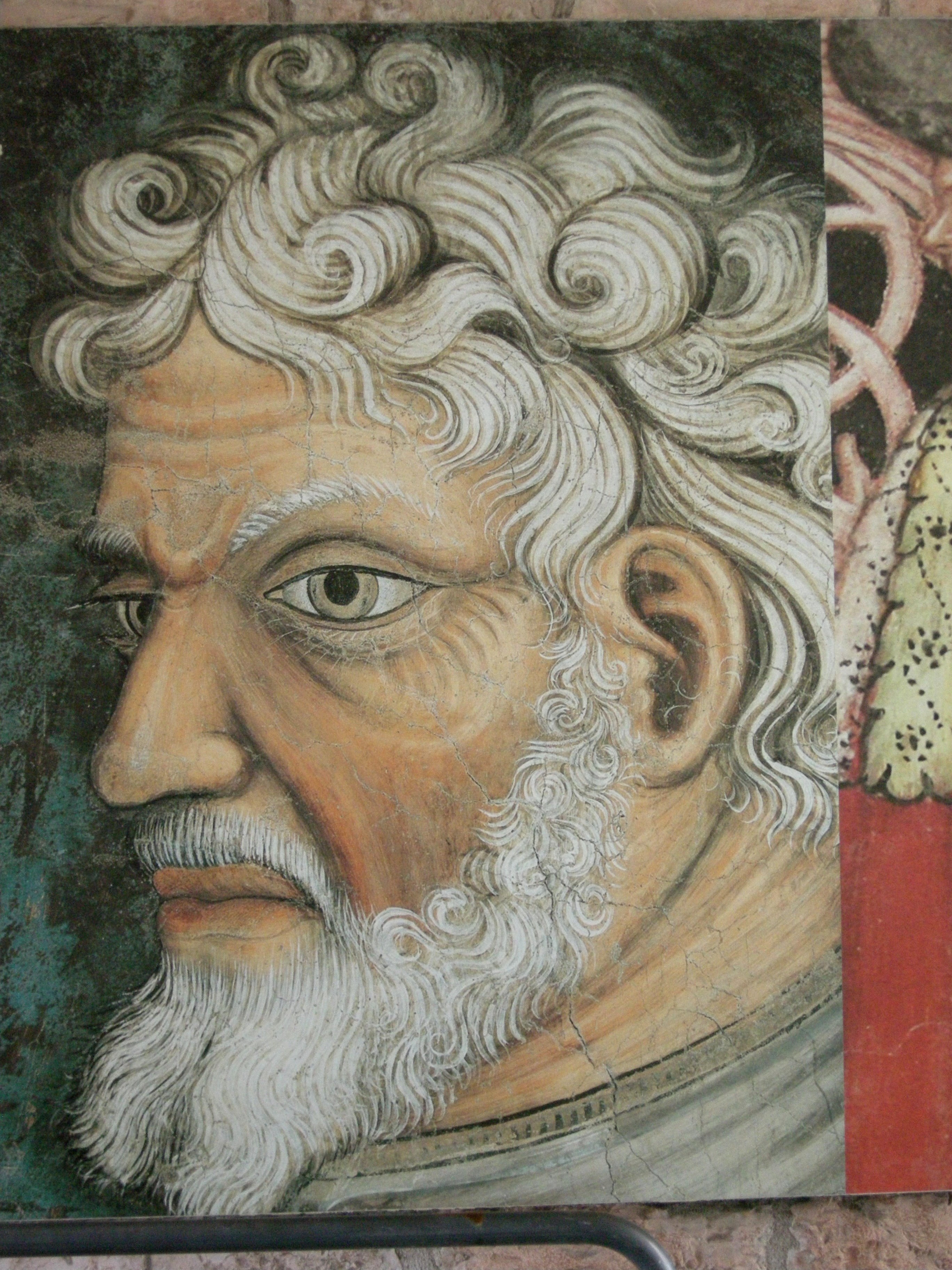 2736x3648 Free Images Wall, Portrait, Graffiti, Beard, Old Man, Painting - Old Man Face Painting