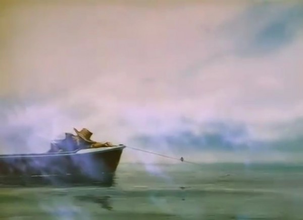 600x437 The Old Man And The Sea Nichelle Cole - Old Man In The Sea Painting