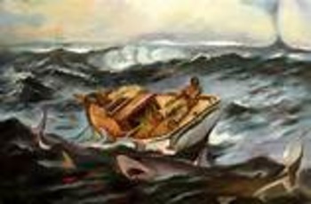 350x230 The Old Man And The Sea By Ernest Hemingway Part 6 Activity Bundle - Old Man In The Sea Painting