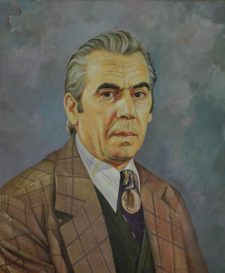 770x932 Saatchi Art Old Man Painting By Artan Kola - Old Man Painting