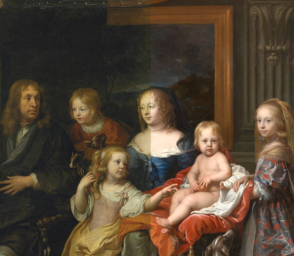 1000x870 The Meticulous 10 Month Restoration Of A 355 Year Old Painting - Old Painting