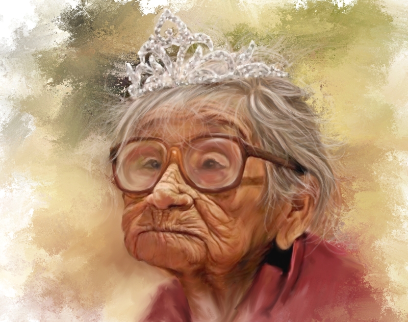 800x631 Elderly Jasperandblue - Old People Painting
