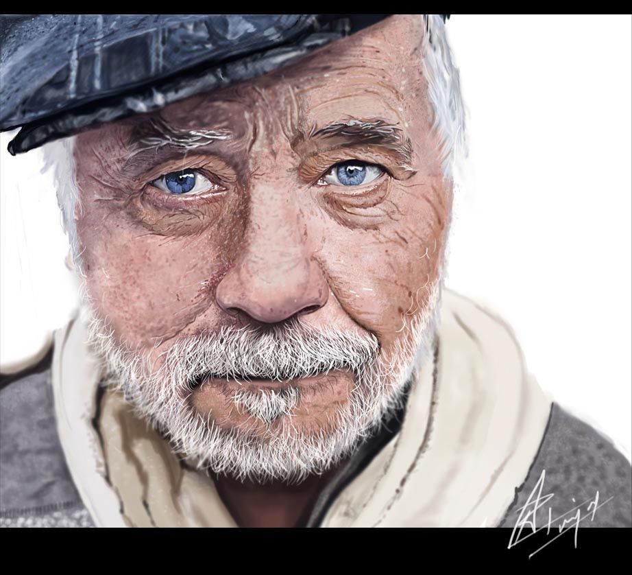 922x838 Old People - Old People Painting