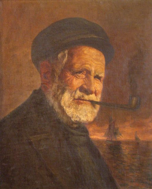 Old Sailor Painting at PaintingValley.com | Explore collection of Old ...