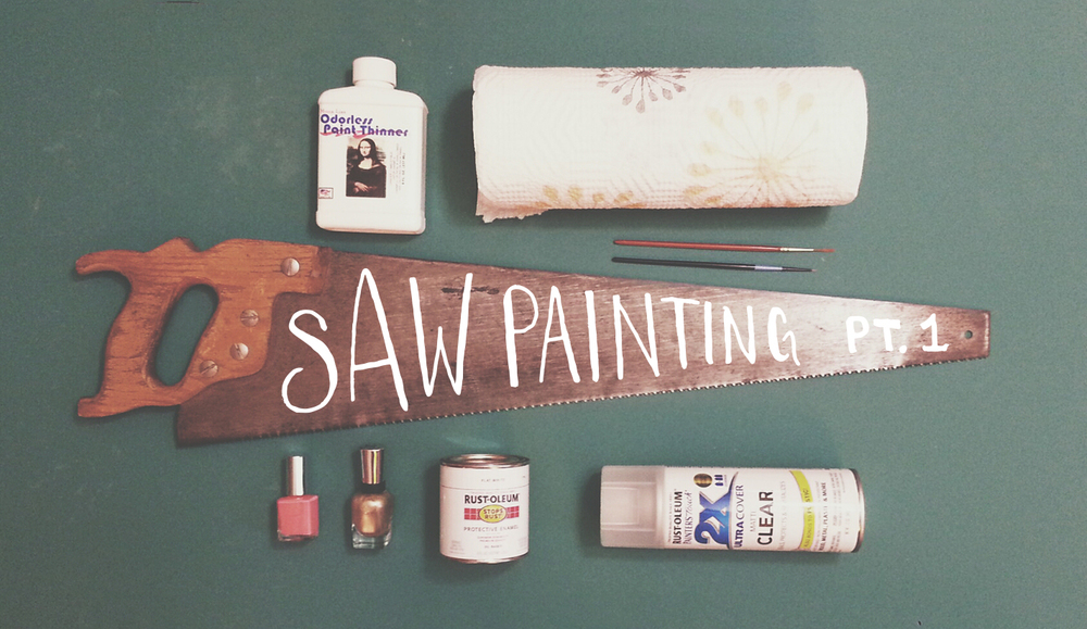 1000x579 Hand Saw Painting Part 1 Clever Amp Bright - Old Saw Blades Painting