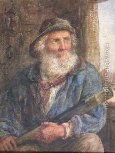 454x600 The Old Sea Captain Oil Painting Reproduction By James Drummond - Old Sea Captain Oil Painting