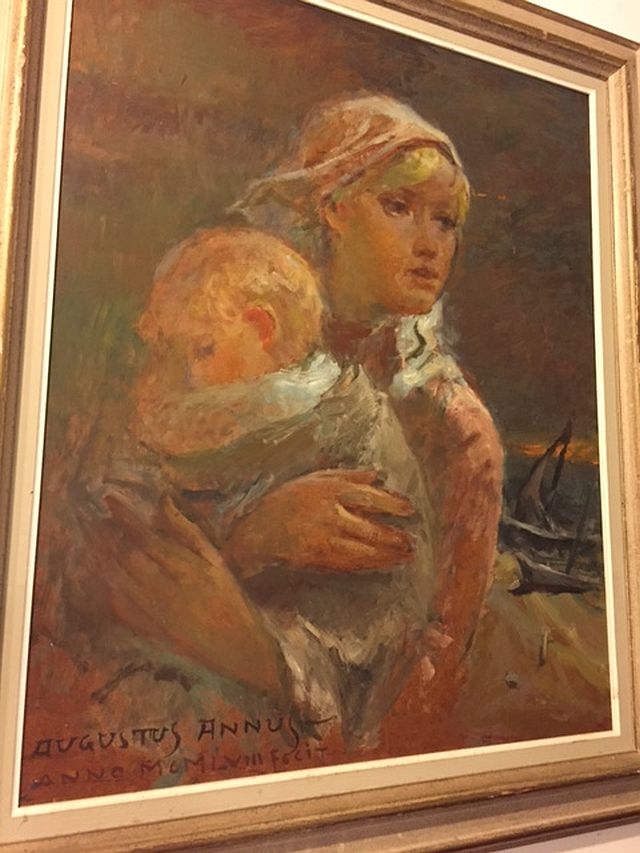 640x853 Art Rolling Hills Antiques Amp Art - Old Sea Captain Oil Painting