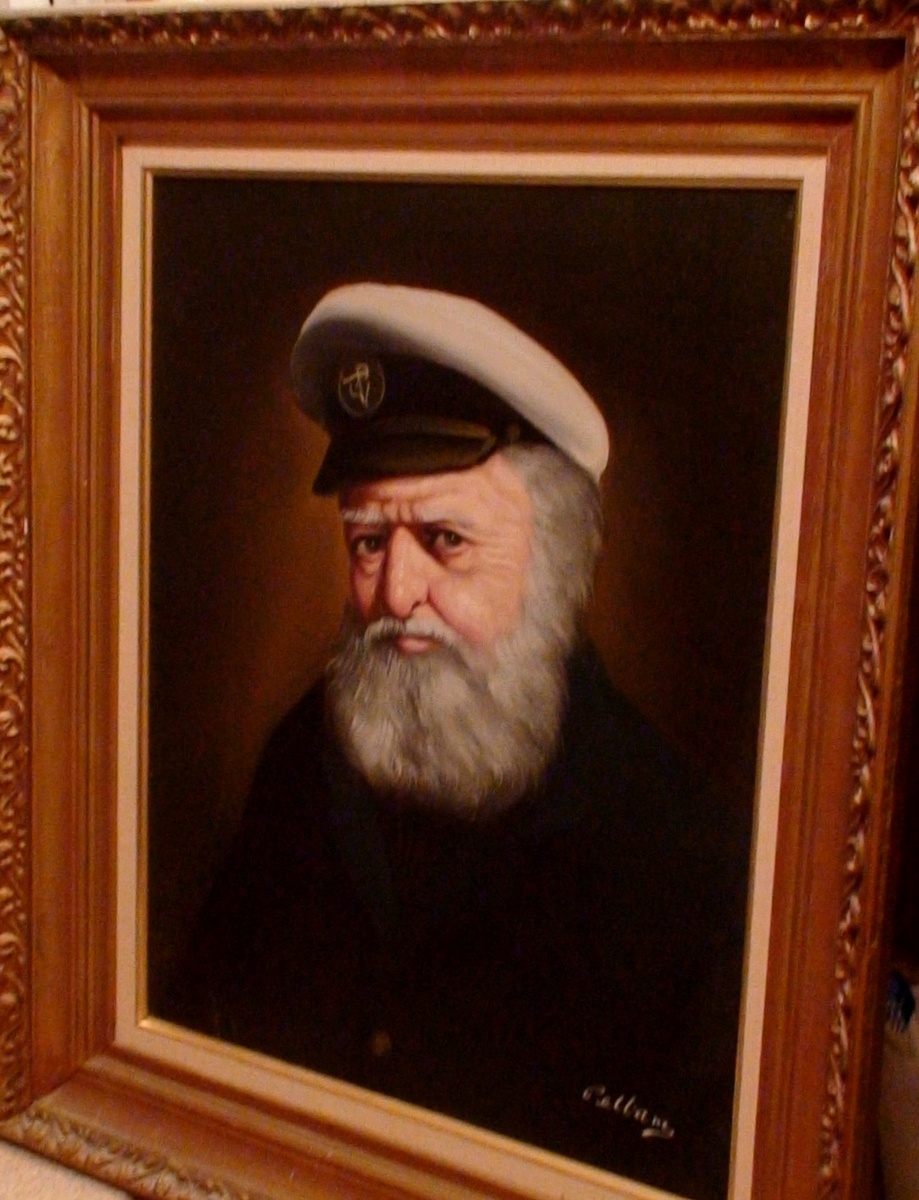 919x1200 Sea Captain Painting By Pelbam Collectors Weekly - Old Sea Captain Painting