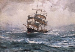 250x174 Old Ship Paintings - Old Ship Painting