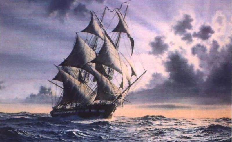 800x491 Photos Paintings Of Old Sailing Ships, - Old Ship Painting