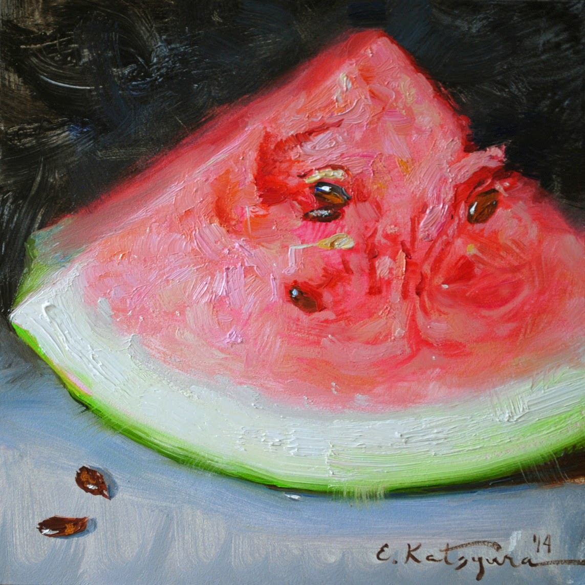 Watermelon Paintings Search Result At PaintingValley Com   Old Watermelon Painting 6 