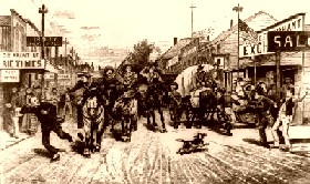 280x166 Western Slang, Lingo, And Phrases A Writer's Guide To The Old - Old West Town Painting