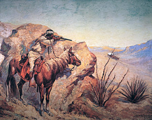 300x238 Old West Wagon Paintings Fine Art America - Old Western Painting