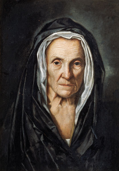417x600 P.bellotti Portr.of Old Woman Paint. - Old Woman Painting