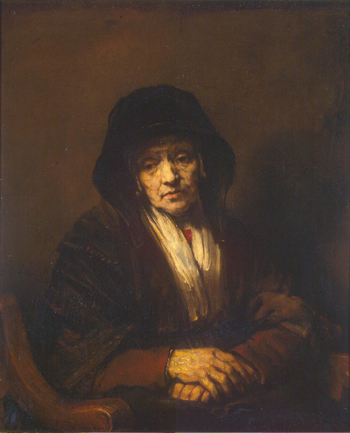 1196x1480 Portrait Of An Old Woman Painting Rembrandt Oil Paintings - Old Woman Painting