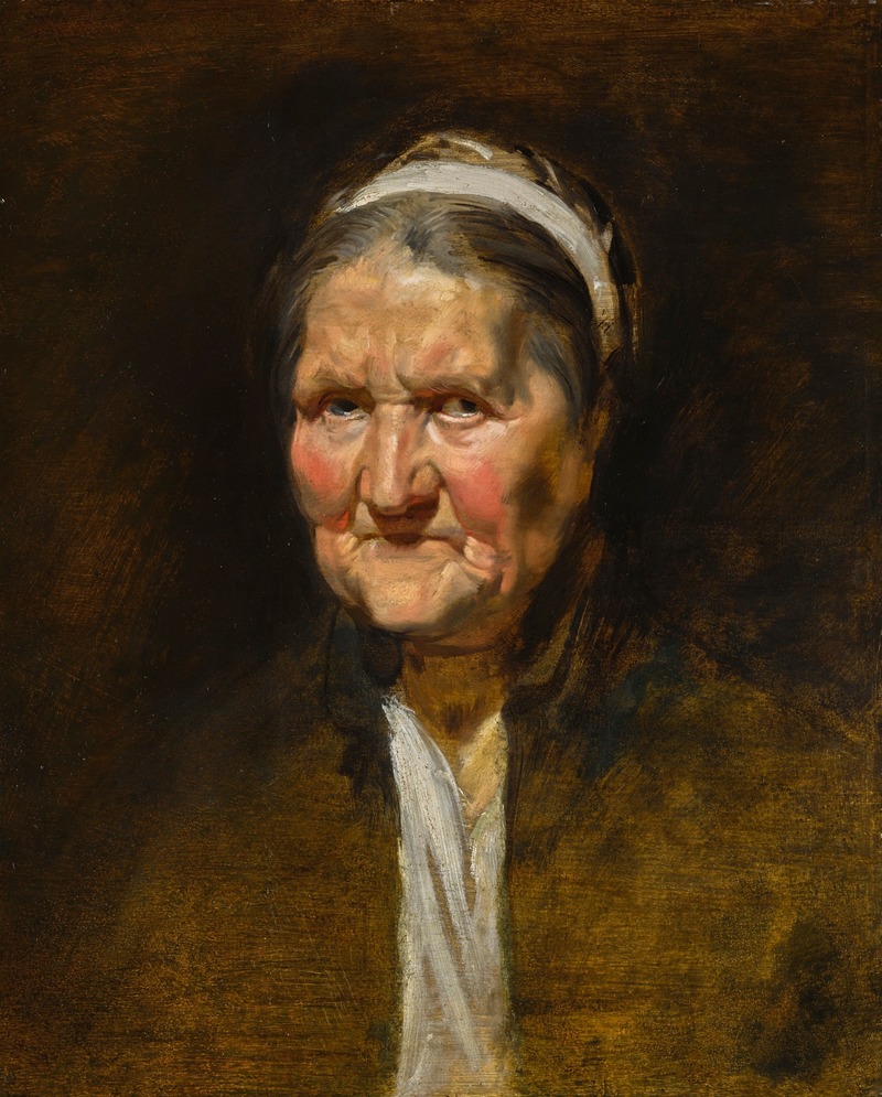 800x995 Artwork By Peter Paul Rubens - Old Woman Painting
