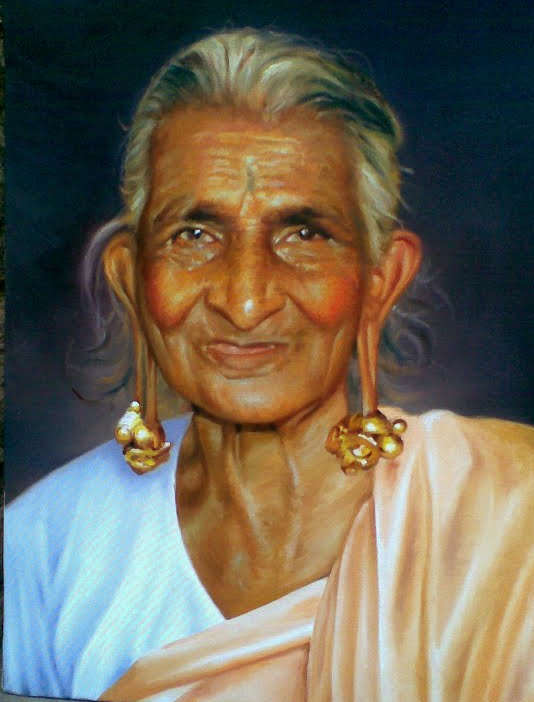 534x702 Marvelous Oil Paintings Old Woman - Old Woman Painting