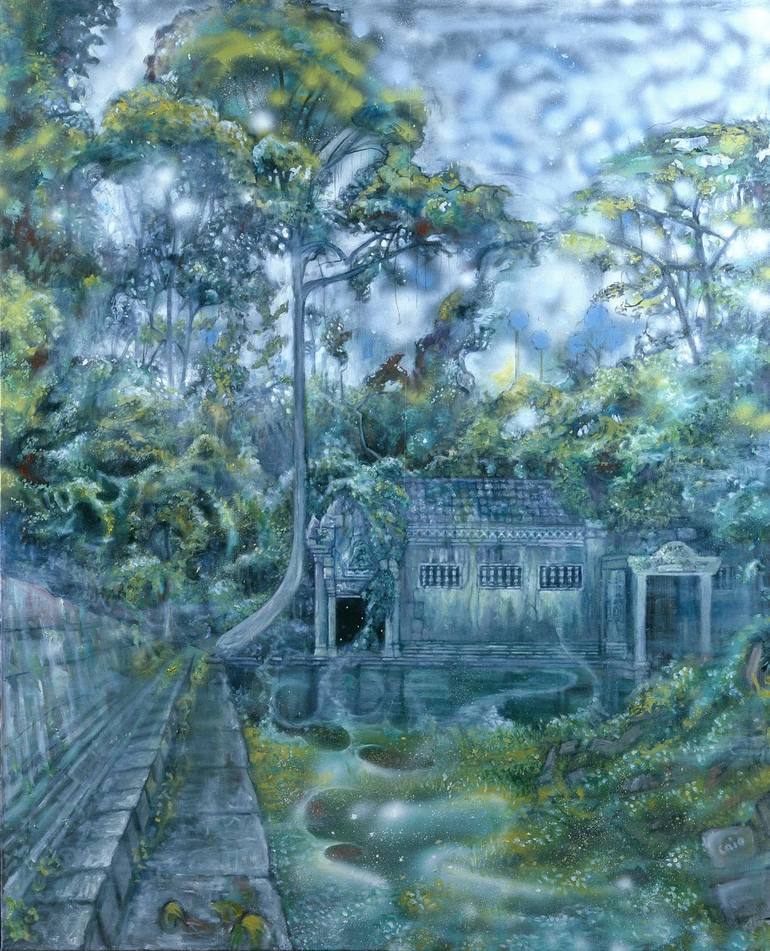 770x951 Saatchi Art Old World Painting By Caio Locke - Old World Painting