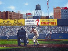 236x175 Pin By Michael Napoli On Sports Mantle, Detroit - Old Yankee Painting