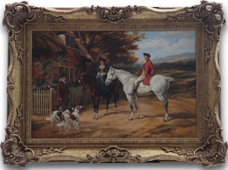 970x724 Glynn Williams - Olde England Painting