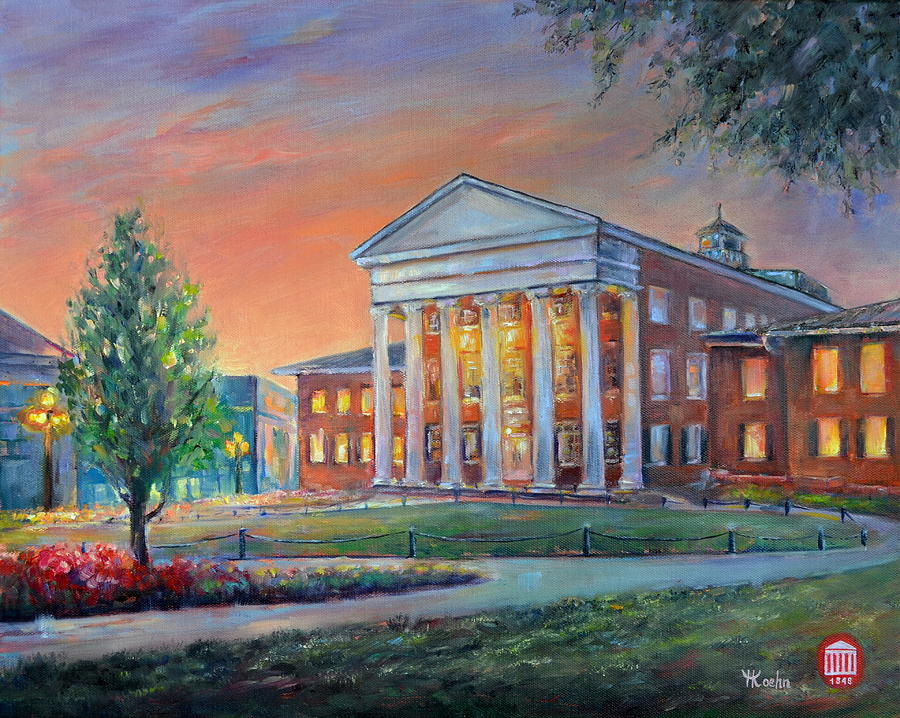 Ole Miss Painting at PaintingValley.com | Explore collection of Ole ...