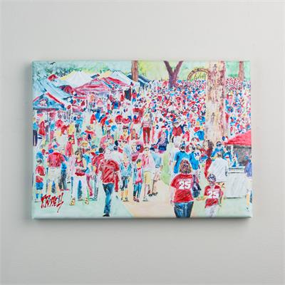 400x400 Ole Miss The Grove - Ole Miss Painting