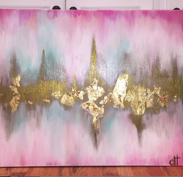 600x582 Ole Miss Education Student Huval Enjoys Painting For Profit - Ole Miss Painting