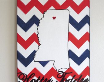 340x270 Ole Miss Painting Etsy - Ole Miss Painting