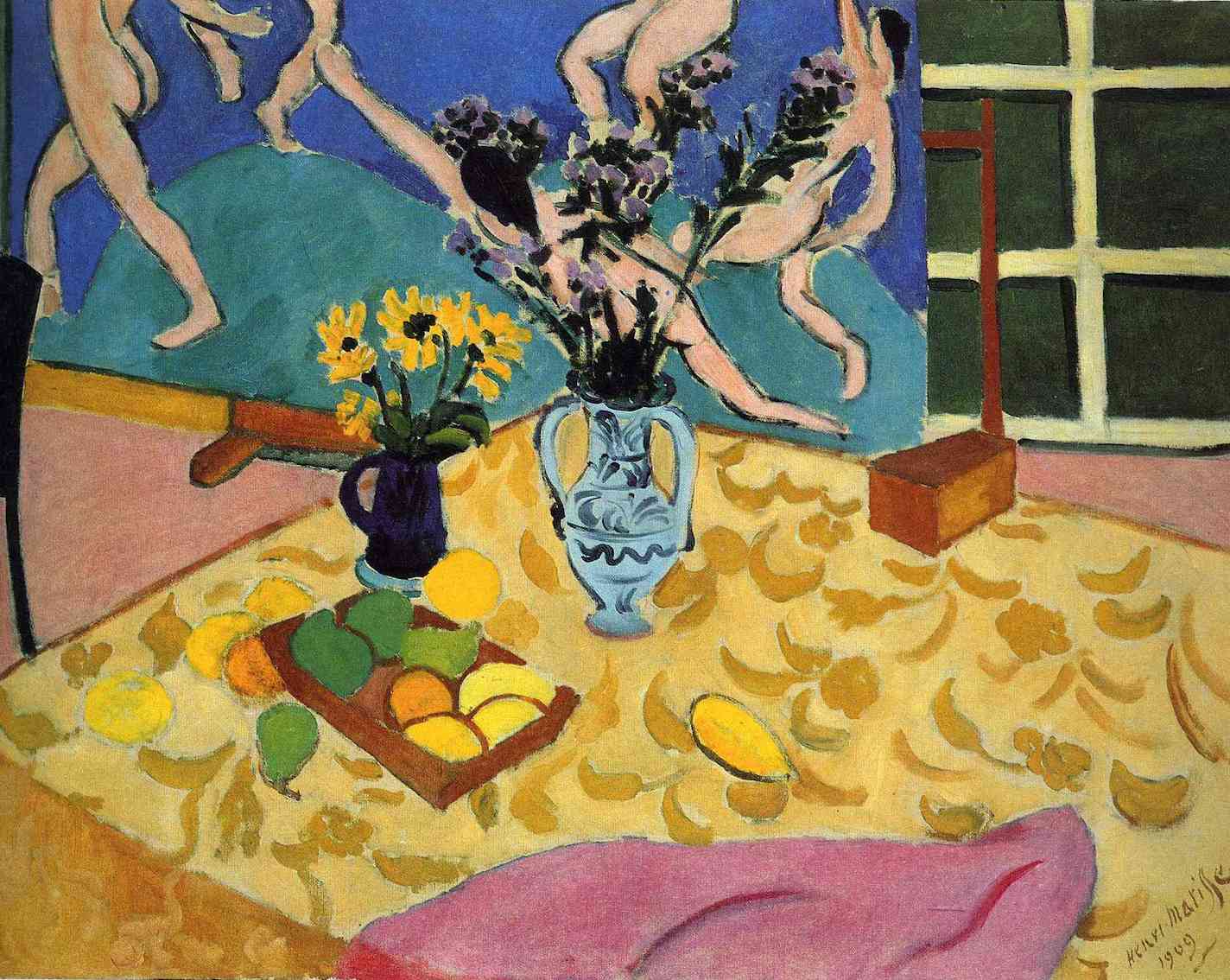 1424x1134 Epph Matisse's Still Life With Dance (1909) - Oleo Painting