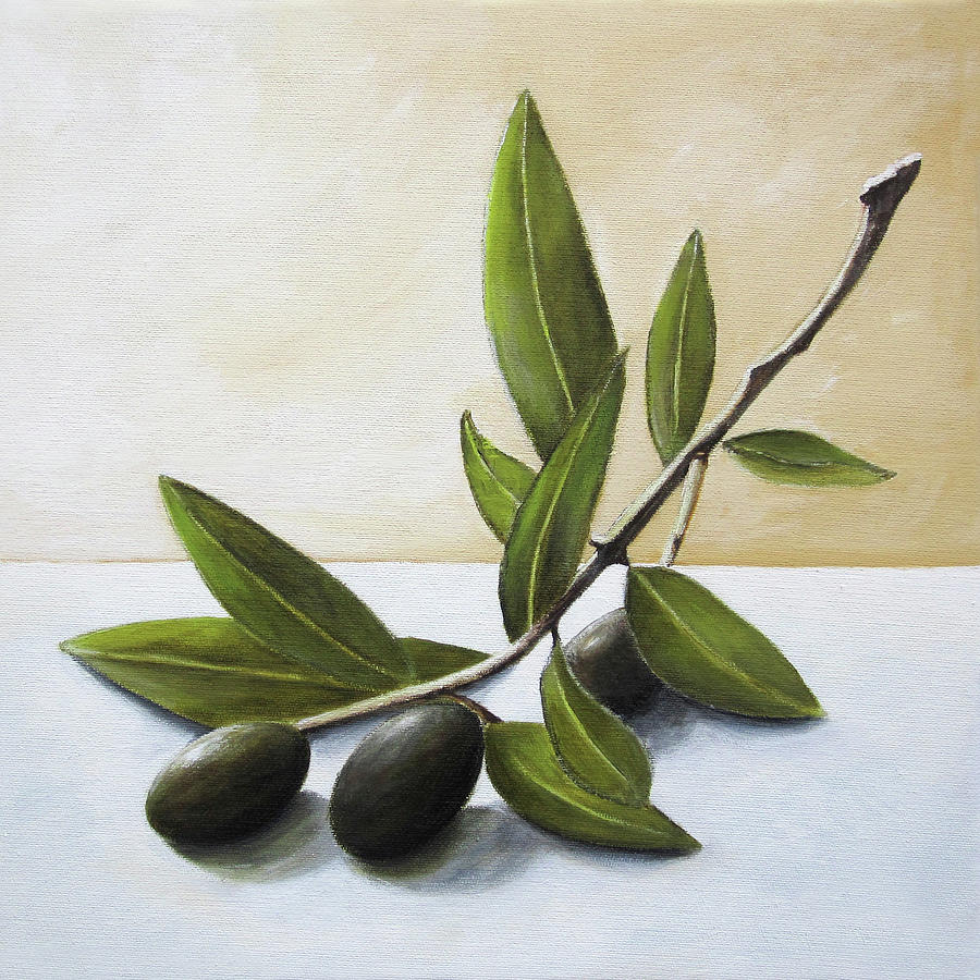 900x900 Olive Branch - Olive Branch Painting