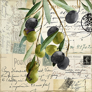 300x300 Olive Branch Paintings Fine Art America - Olive Branch Painting